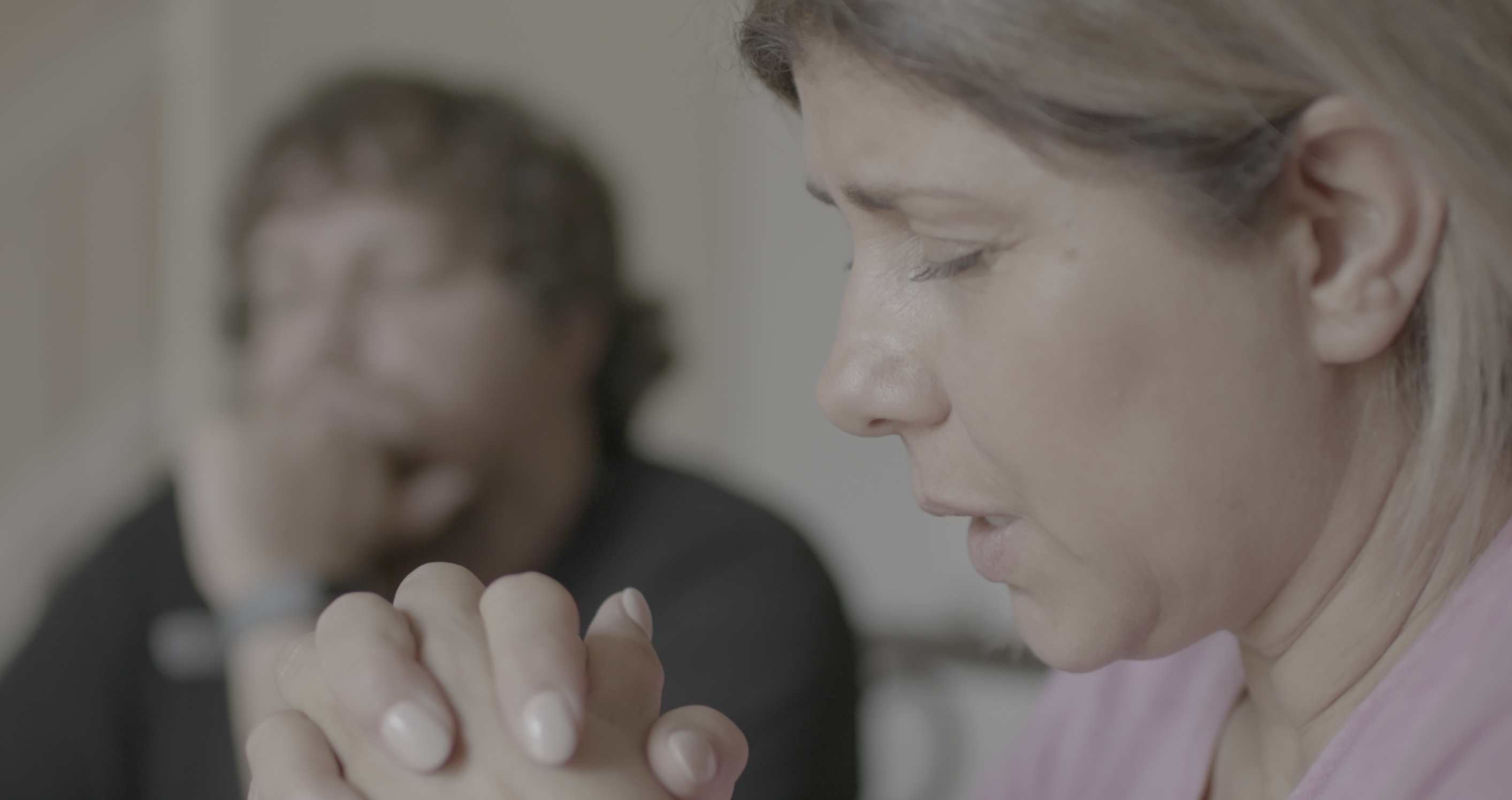 Pro's mother praying for him