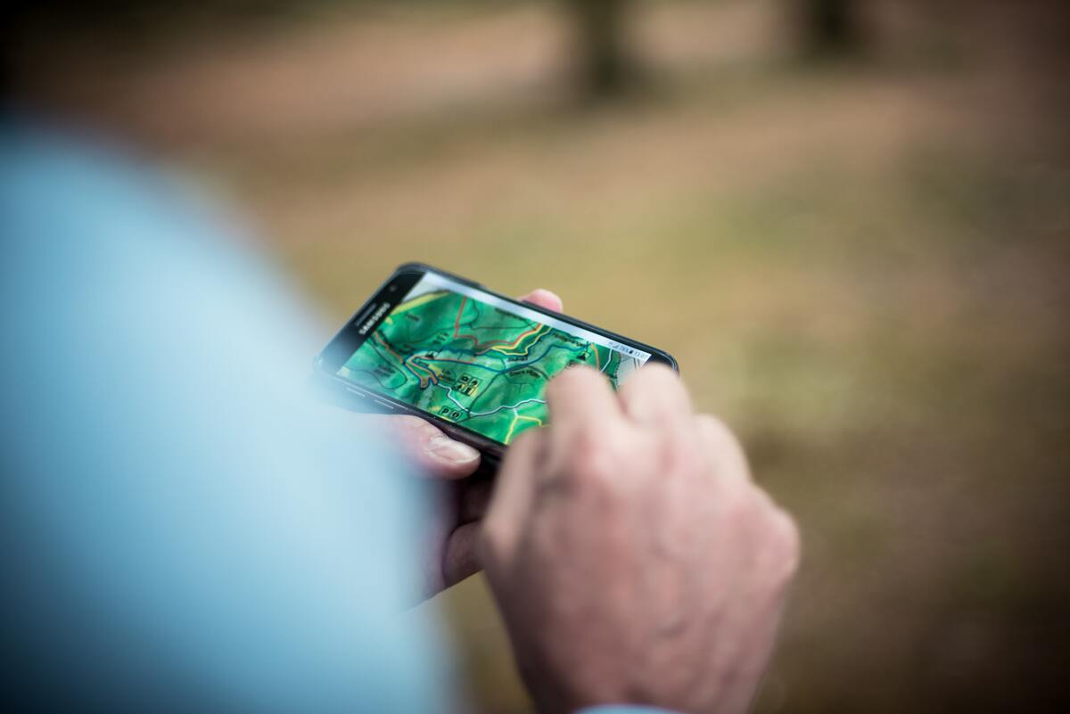 Phone map location